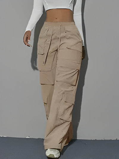 Ira | Solide Hose mit weitem Bein und Kordelzug