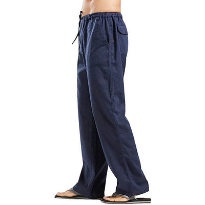 ALESIO - Gerade Freizeithose mit mehreren Taschen