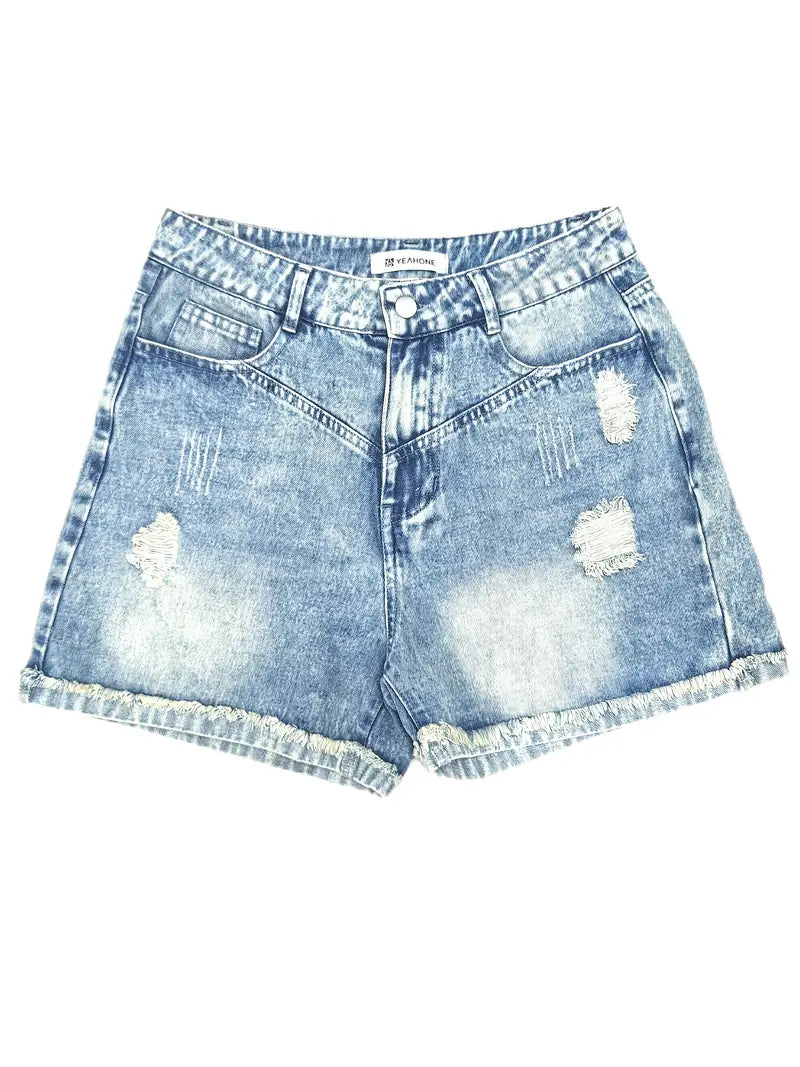 Erlinda | Mühelos coole Sommer-Denim-Shorts