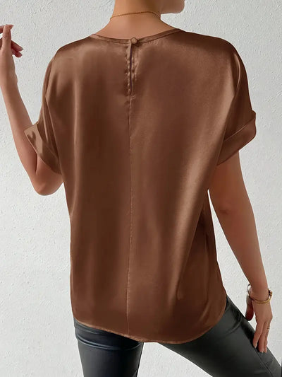 Martina | Mühelos schicke Batwing-Ärmel Bluse – Perfekt für jede Saison