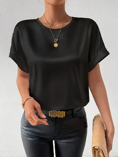 Martina | Mühelos schicke Batwing-Ärmel Bluse – Perfekt für jede Saison