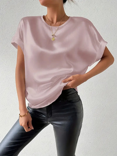 Martina | Mühelos schicke Batwing-Ärmel Bluse – Perfekt für jede Saison