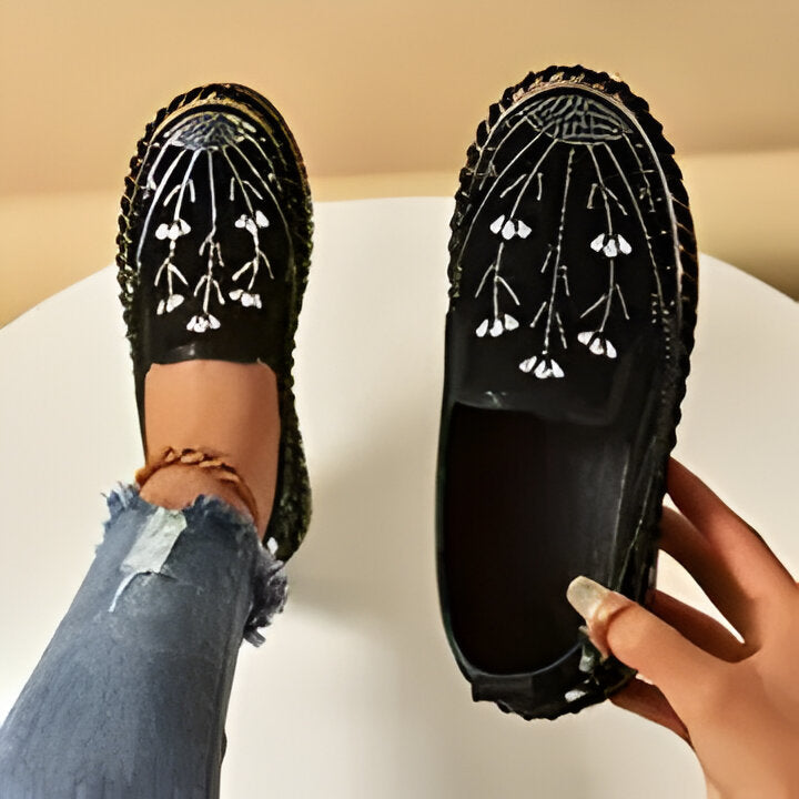 Merlin | Elegante Glitzer Slipper für Frauen