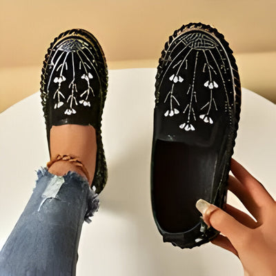 Merlin | Elegante Glitzer Slipper für Frauen
