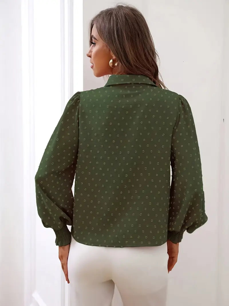 Kimberly | Schickes Shirt mit leichten Drachenärmeln