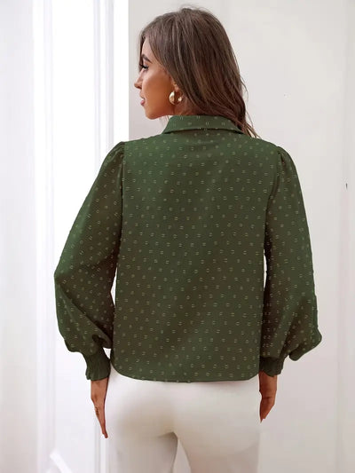 Kimberly | Schickes Shirt mit leichten Drachenärmeln
