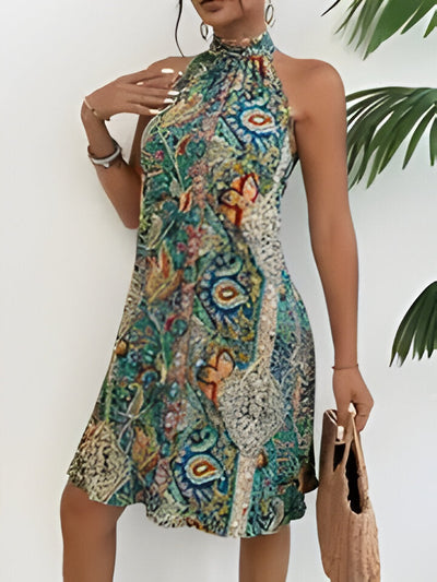 Linnea | Sommerkleid mit Blumendruck