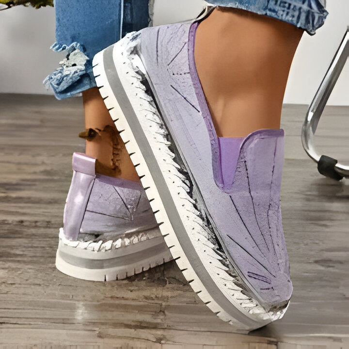 Bea | Elegante Damen Slipper mit funkelnden Strasssteinen