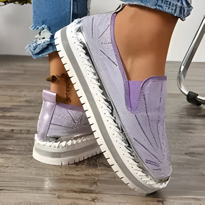 Bea | Elegante Damen Slipper mit funkelnden Strasssteinen