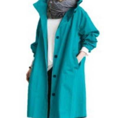 WW | wind- und wasserabweisender Damen-Trenchcoat