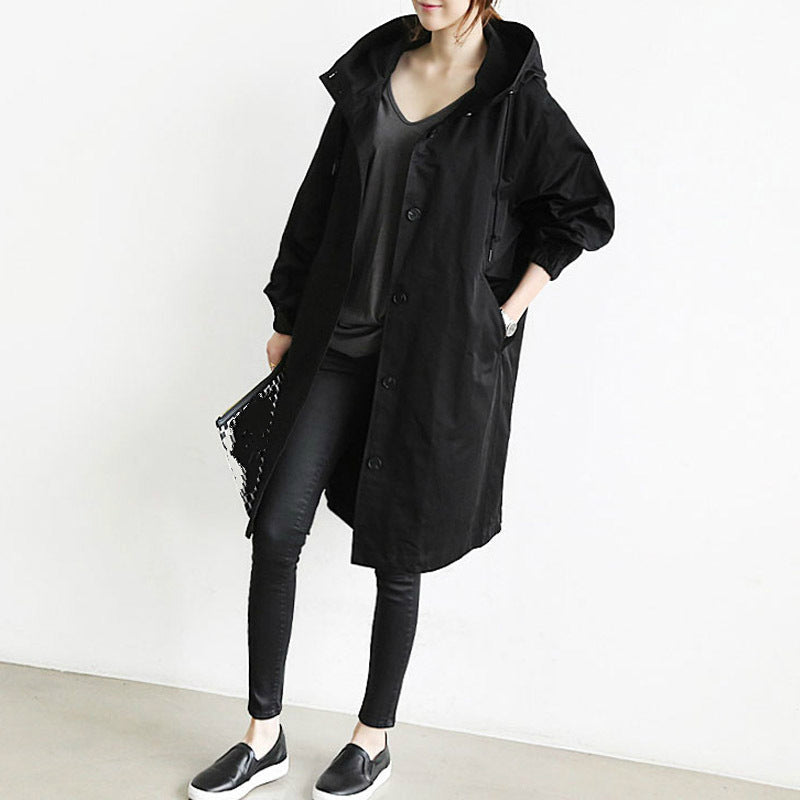 WW | wind- und wasserabweisender Damen-Trenchcoat