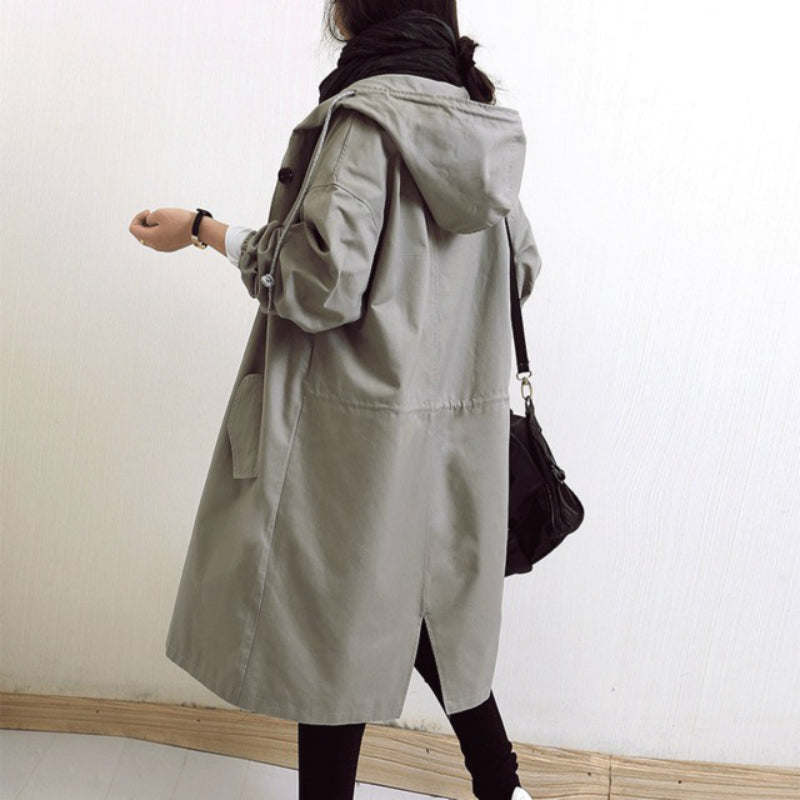 WW | wind- und wasserabweisender Damen-Trenchcoat