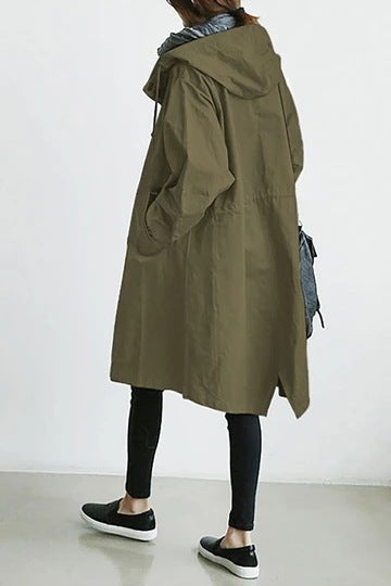 WW | wind- und wasserabweisender Damen-Trenchcoat