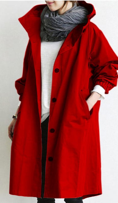 WW | wind- und wasserabweisender Damen-Trenchcoat