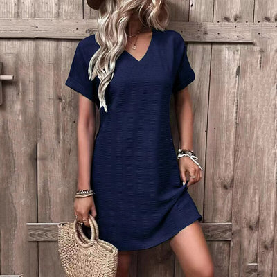 Zoe – olivegrünes sommerkleid