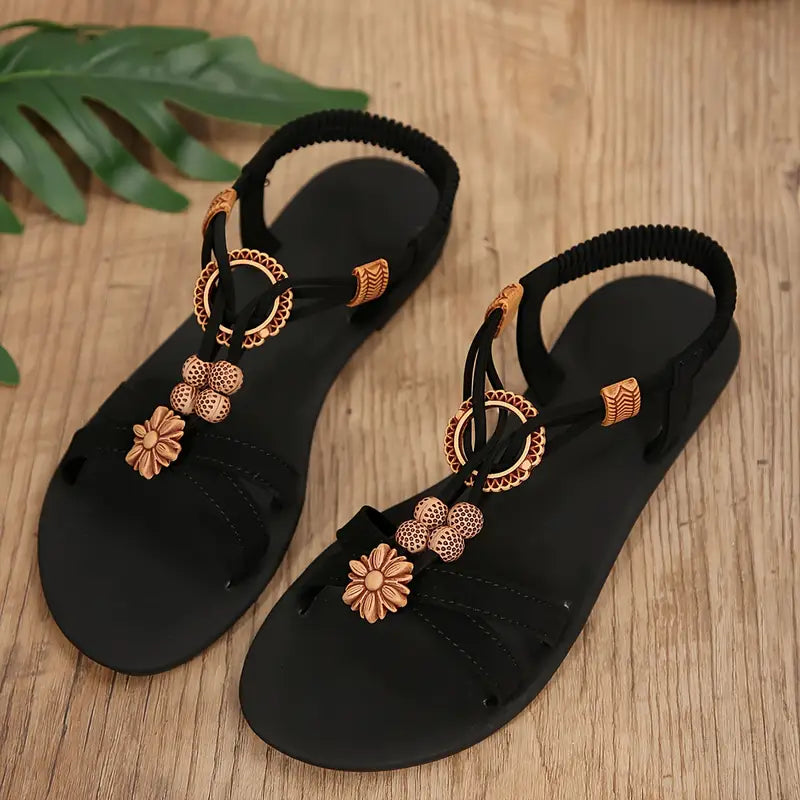 Dorota | Damen Sandalen mit Perlen