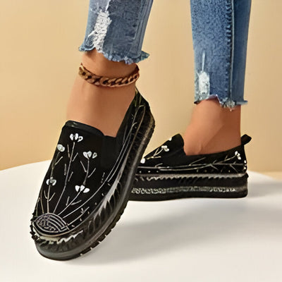 Merlin | Elegante Glitzer Slipper für Frauen