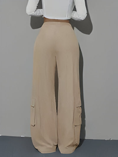 Ira | Solide Hose mit weitem Bein und Kordelzug