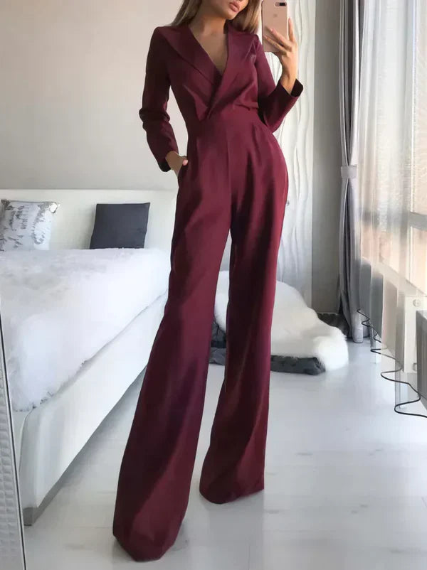 Blerta | Eleganter langer Jumpsuit