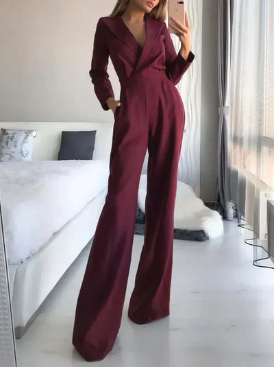 Blerta | Eleganter langer Jumpsuit