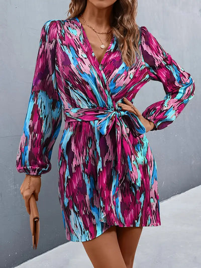 Valeria | Elegantes Bedrucktes Tunika-Kleid