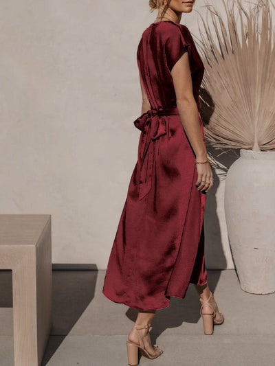 Christine |  Schönes elegantes Midi Abendkleid
