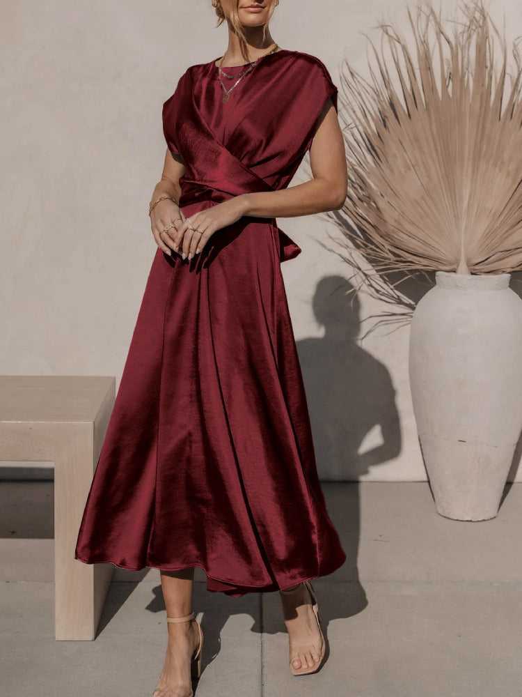 Christine |  Schönes elegantes Midi Abendkleid