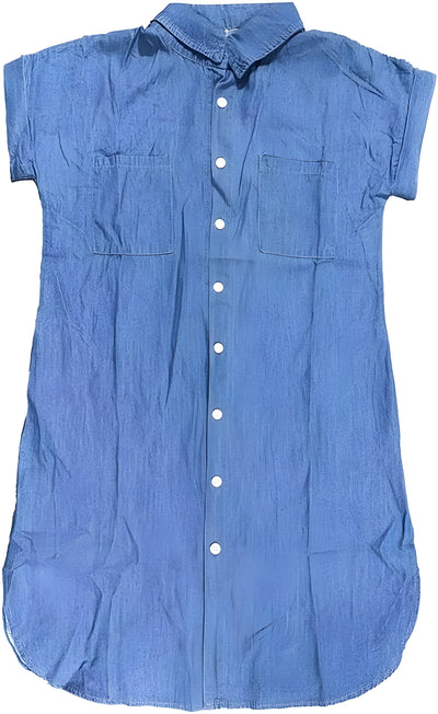 Fleur | Lässiges Jeanskleid