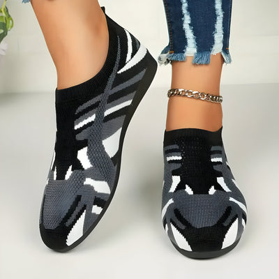 Kiana | Flache Schuhe mit Camouflage-Muster für Frauen