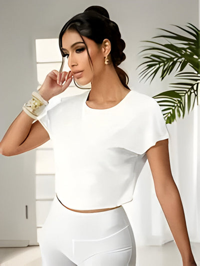Claudine | Sportliches Damen-T-Shirt mit Tarnmuster