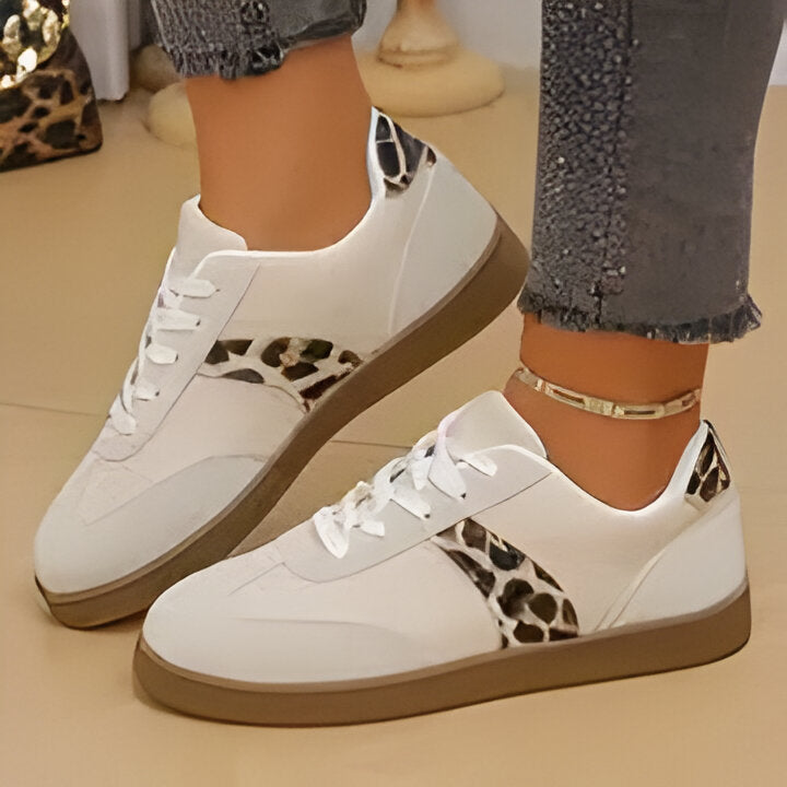 Nicole | Flache Damen-Low-Top-Sneakers