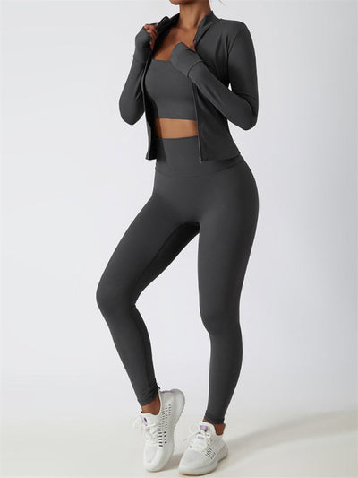 Mira | Sportliche Langarm-Trainingsjacke