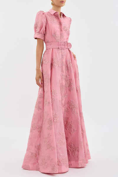Avelena | Floral Gürtelkleid