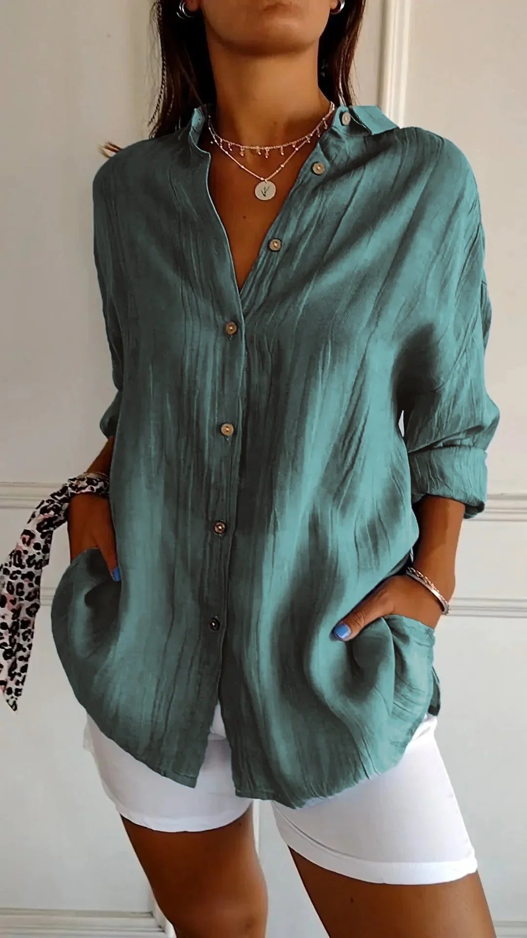 Eloise |Elegantes Shirt mit Faltenfrisur (Saison 1)