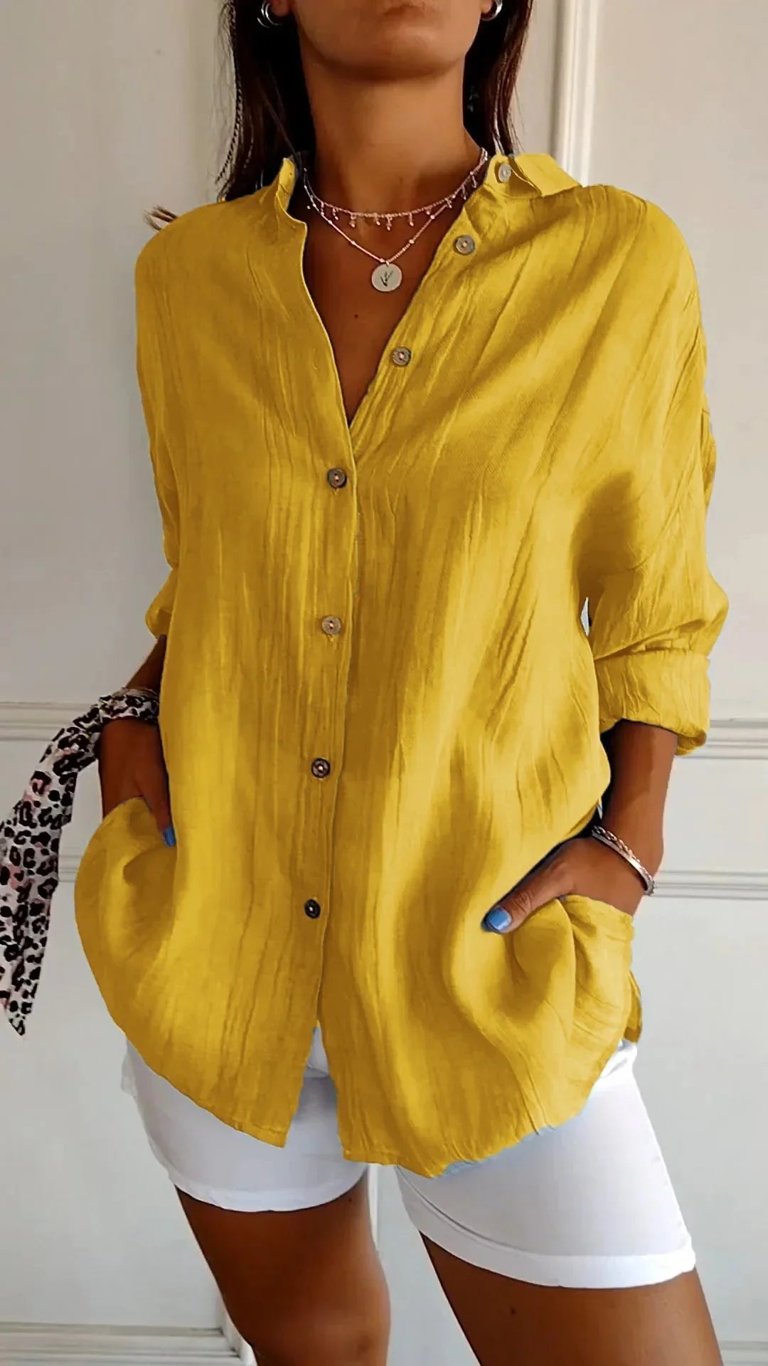 Eloise |Elegantes Shirt mit Faltenfrisur (Saison 1)