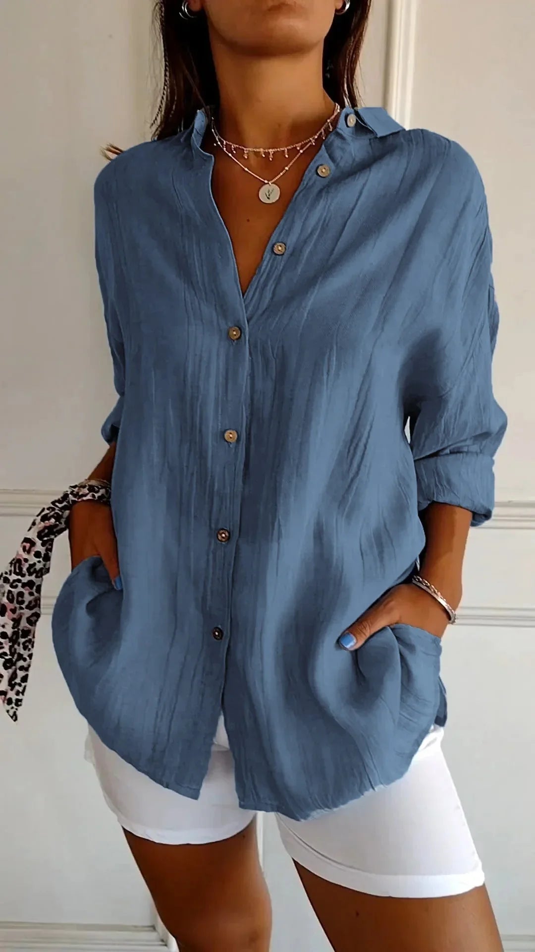 Eloise |Elegantes Shirt mit Faltenfrisur (Saison 1)