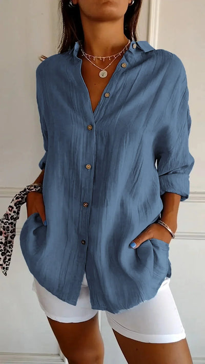 Eloise |Elegantes Shirt mit Faltenfrisur (Saison 1)