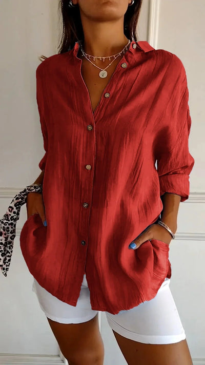 Eloise |Elegantes Shirt mit Faltenfrisur (Saison 2)