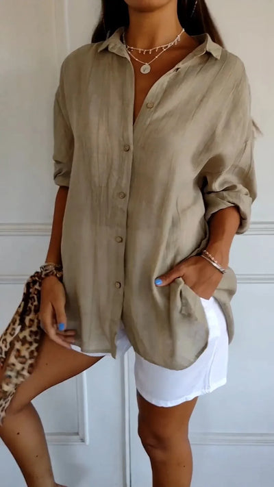 Eloise |Elegantes Shirt mit Faltenfrisur (Saison 1)