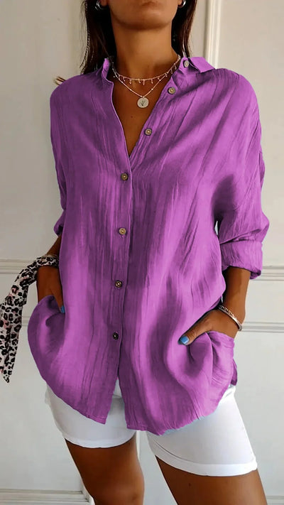 Eloise |Elegantes Shirt mit Faltenfrisur (Saison 2)