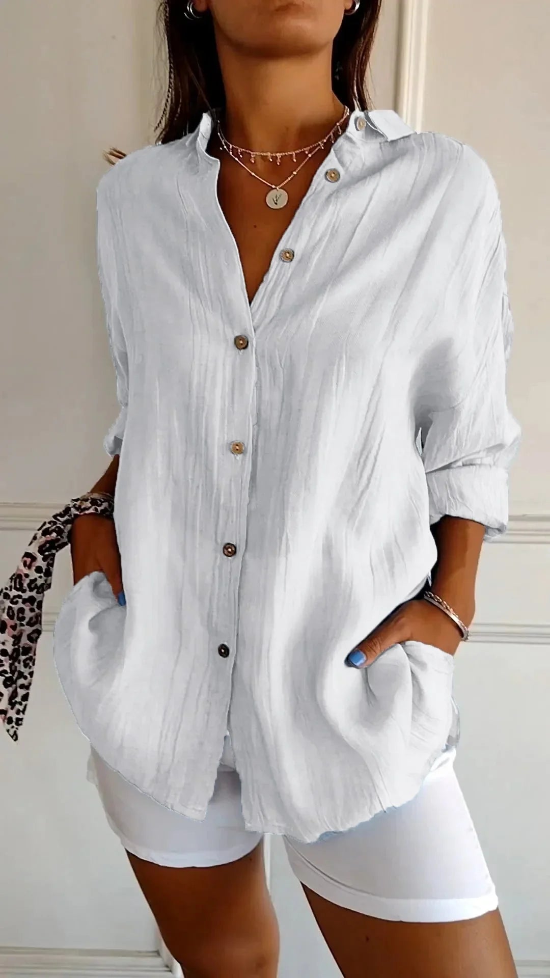 Eloise |Elegantes Shirt mit Faltenfrisur (Saison 2)