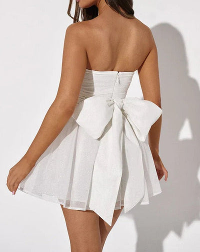 Daniela | Kurzes Partykleid mit Glitzer