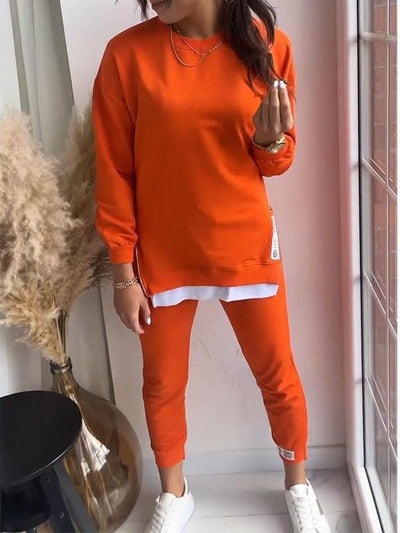 Agatta - Bequemes Sweatshirt- und Hosenset für Damen