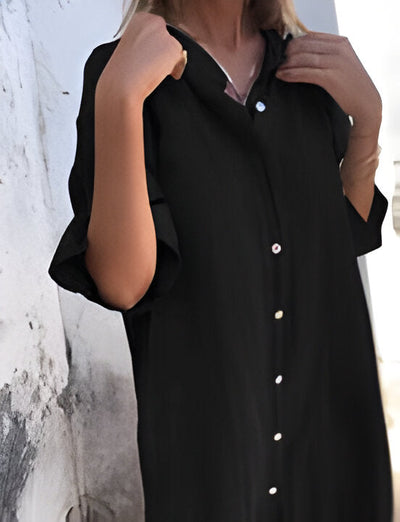 Solene | Lockeres, legeres Kleid mit halben Ärmeln
