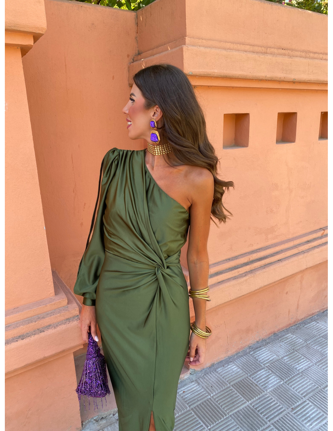 Alaysia  | Elegantes schwarzes Sommerkleid